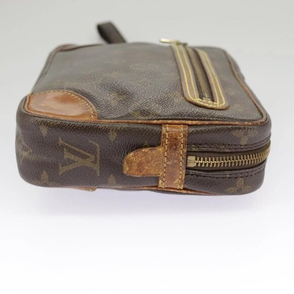 LOUIS VUITTON Monogram Marly Dragonne GM Clutch Bag M51825 LV Auth 102171 - Picture 6 of 16